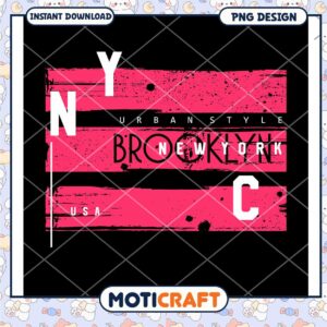 NYC Brooklyn PNG Design Graphic