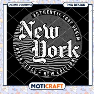 New York City Urban Style PNG Design