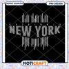New York City Skyline PNG Design 2 New York City Skyline PNG Design