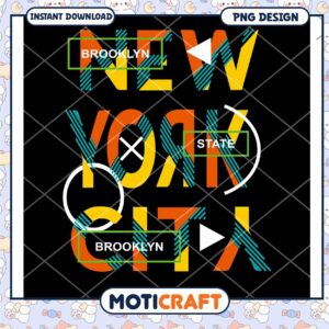 New York City Brooklyn PNG Design