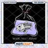 Never Trust Human Fish in Bag PNG Instant Download Art 2 Never Trust Human Fish in Bag PNG Instant Download Art
