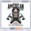 Native American Skull PNG Design
