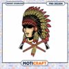 Native American Chief Head Illustration PNG Downloadable Art 2 Native American Chief Head Illustration PNG Downloadable Art