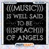 Music is the Speech of Angels PNG 2 Music is the Speech of Angels PNG