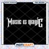 Music Is Magic PNG Design