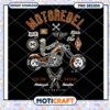 Motorcycle Skull PNG Design Download