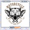 Motorcycle Wolf PNG Design 2020