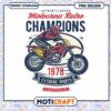 Motocross Retro Champions PNG Design