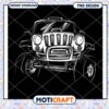 Monster Truck PNG Design Instant Download