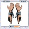 Melting Hands Cuffs PNG Design