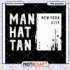 Manhattan NYC PNG Design Graphic