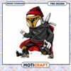 Mandalorian Graffiti Artist PNG Design