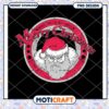 Mad Santa Merry Christmas PNG Design