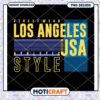 Los Angeles Streetwear PNG Design