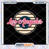 Los Angeles PNG Design Instant Download