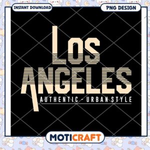 Los Angeles PNG Design Urban Style