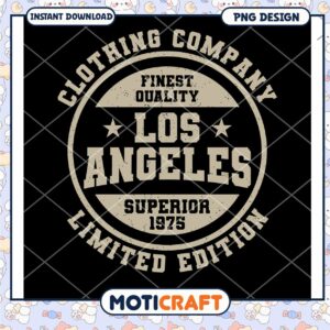 Los Angeles Clothing Company Limited Edition PNG Design Los Angeles Clothing Company Limited Edition PNG Design