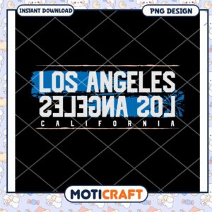 Los Angeles California Vintage Style PNG Design Download