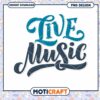 Live Music PNG Design Instant Download 1 Live Music PNG Design Instant Download