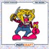 Lion Character with Knife and Money Bag PNG Design Download 1 Lion Character with Knife and Money Bag PNG Design Download