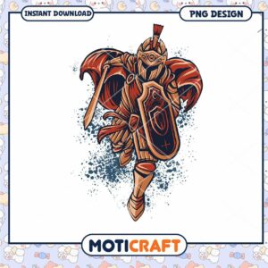 Knight PNG Design Instant Download