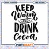 Keep Warm & Drink Cocoa PNG