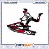 Jetski Rider PNG Design Instant Download