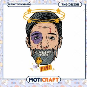 Im Fine PNG Design, Instant Download