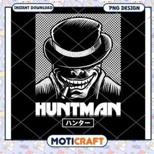 Huntman PNG Design Instant Download