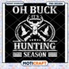 Hunting Season PNG Design Oh Buck