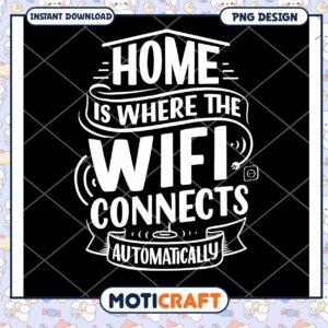 Home WiFi Connects Automatically PNG