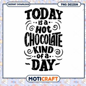 Hot Chocolate Day PNG Design