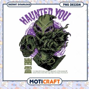 Haunted You PNG Design Instant Download