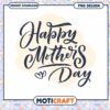 Happy Mothers Day PNG Design Instant Download Art Print