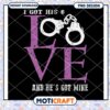 Handcuffed Love PNG Design Instant Download