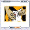 Hand Playing Electric Guitar PNG