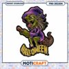 Halloween Witch PNG Design Download