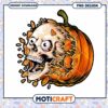 Halloween Skull Pumpkin PNG Design