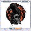 Grim Reaper Skull PNG Design