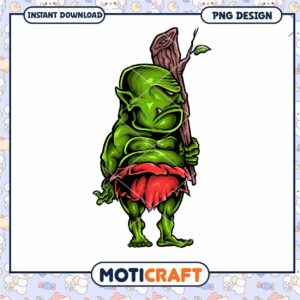 Green Goblin PNG Design, Instant Download
