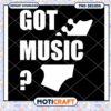 Got Music PNG Design Instant Download