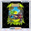 Gorilla Beach PNG Design Instant Download