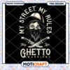 Ghetto Warrior Girl PNG Design