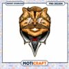 Gentleman Cat PNG Design Download