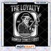 Gangster Skull Family Loyalty PNG