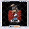 Gangsta Bunny PNG Design