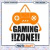 Gaming Zone PNG Design Instant Download