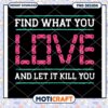 Gaming Love PNG Design Find What You Love