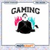 Gamer PNG Design Instant Download