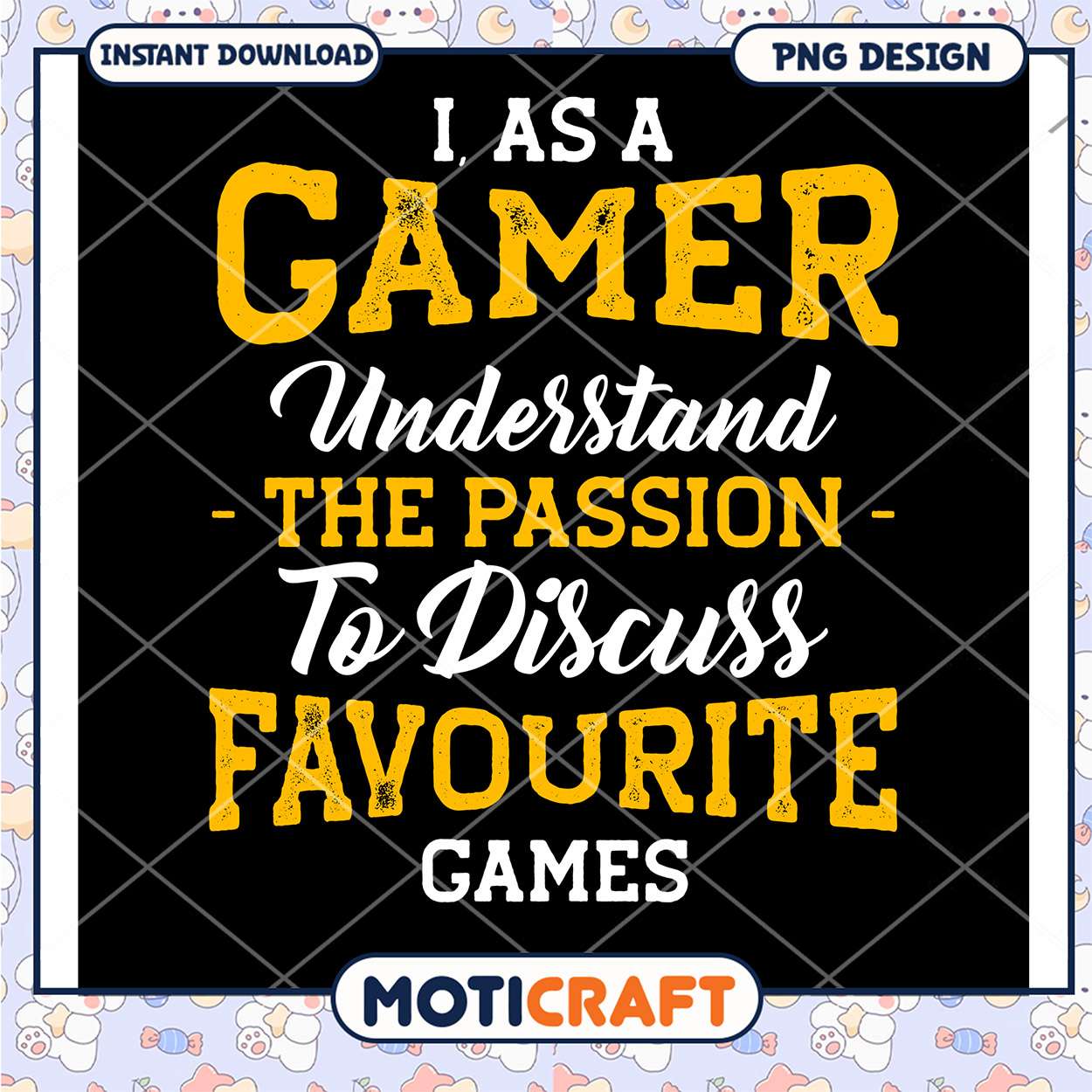 Gamer Passion PNG Design Download Gamer Passion PNG Design Download